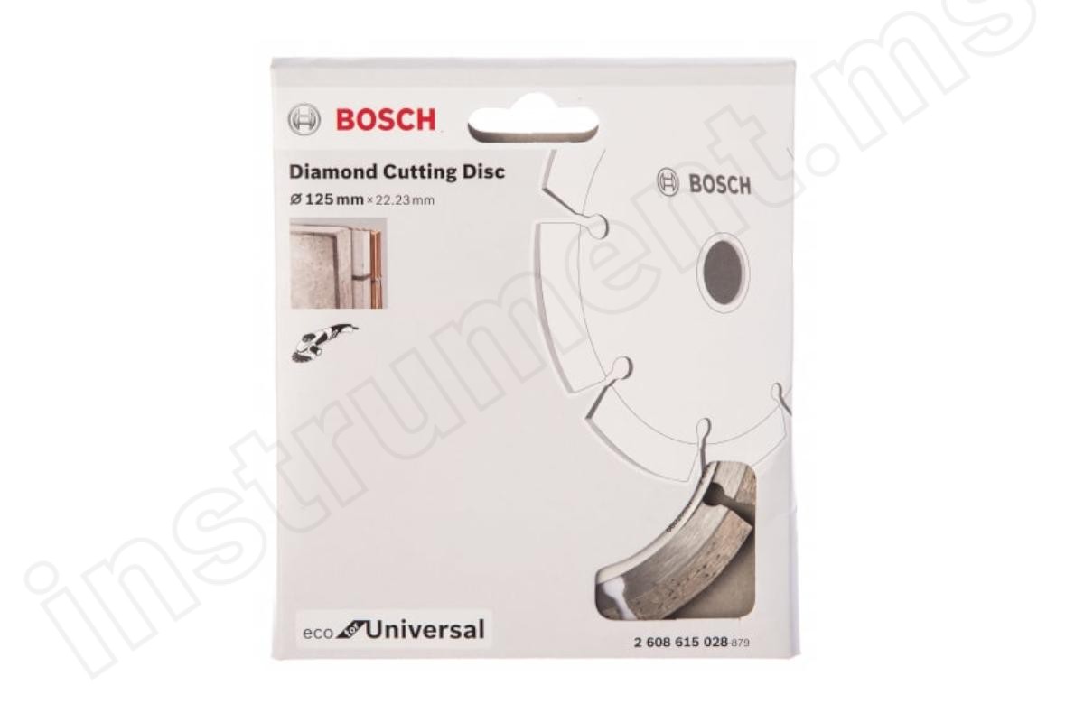 Алмазный диск ECO Universal Bosch d=125х7х22,2мм - фото 4