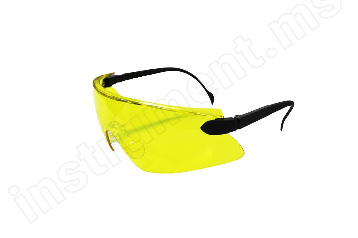 Очки защитные, желтые Champion C1006 - фото 3